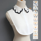 QUAINTE Dickie Collar-Collar-SAINT CHIC-Lace Scallop-SAINT CHIC
