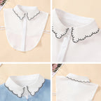 QUAINTE Dickie Collar-Collar-SAINT CHIC-Lace Scallop-SAINT CHIC