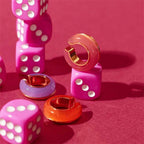 ROUGE Enamel Hoop Clips-Hoop-SAINT CHIC-Purple-SAINT CHIC