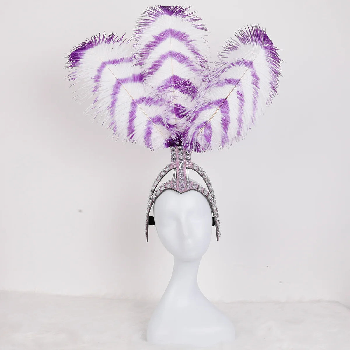 SHOWSTOPPER Headdress-hat-SAINT CHIC-Purple-SAINT CHIC