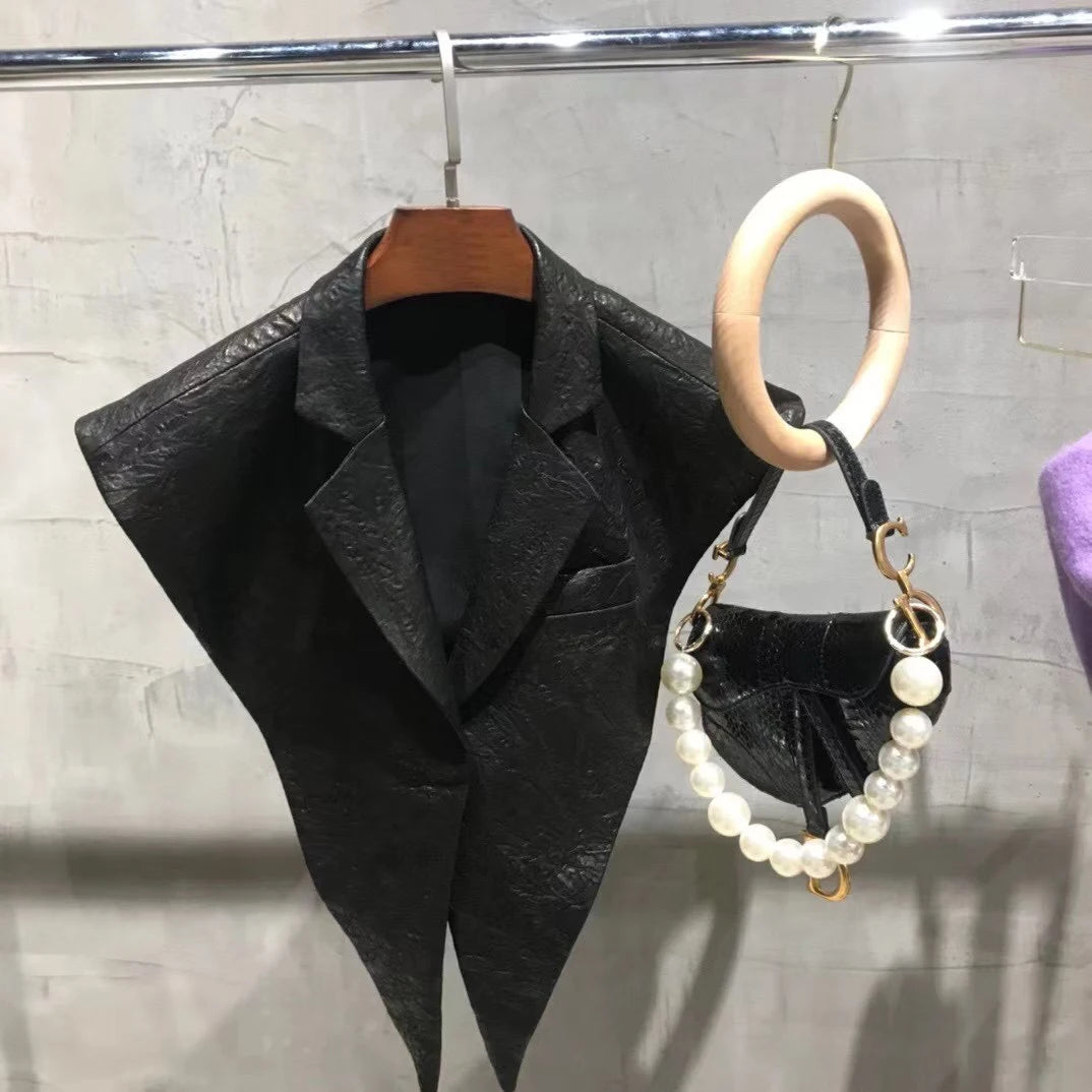 STRUCTURED Shawl Collar-outerwear-SAINT CHIC-Olive Green-SAINT CHIC
