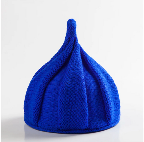 TWISTED Knit Beanie – Sculpted, Pointed Crown Design