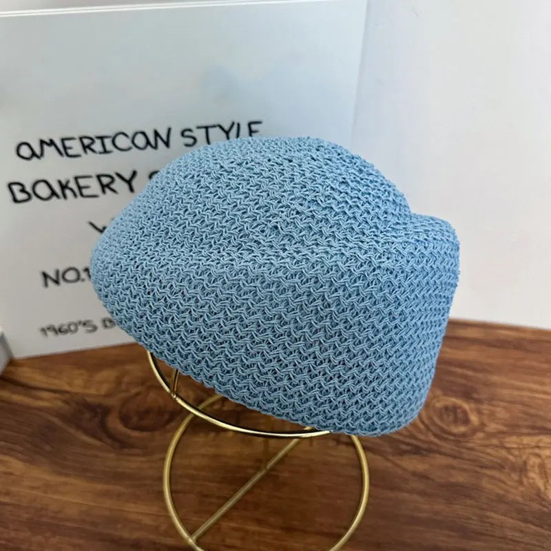 VESPER Pillbox Hat-hat-SAINT CHIC-Blue-SAINT CHIC