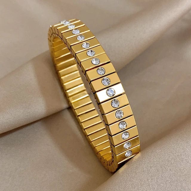 VETTE Stack Bracelets-Bracelet-SAINT CHIC-Gold Diamond-SAINT CHIC