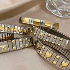 VETTE Stack Bracelets-Bracelet-SAINT CHIC-Silver Hearts-SAINT CHIC