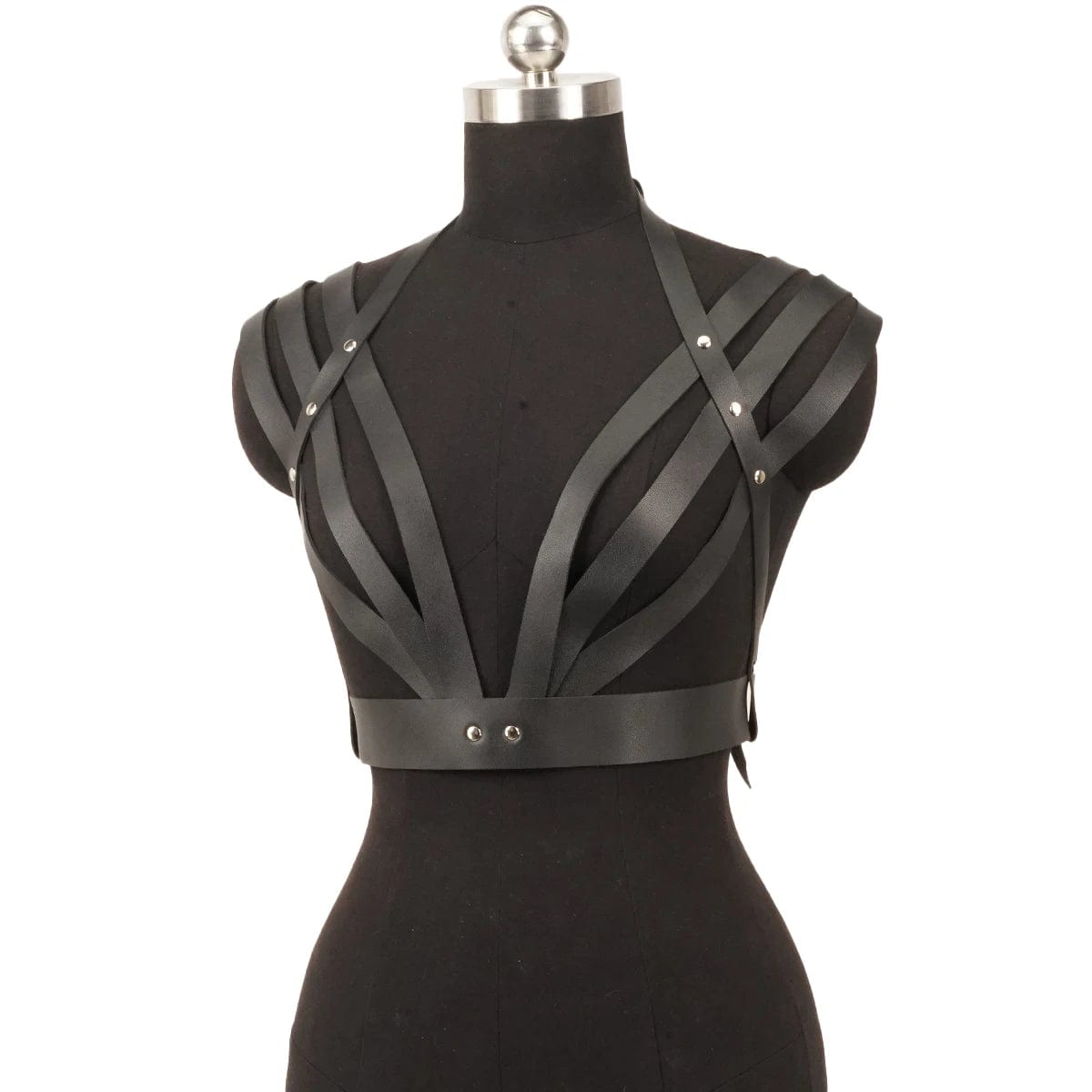 ARMOUR Leather Harness Belt – Adjustable Statement Accessory-Belt-SAINT CHIC