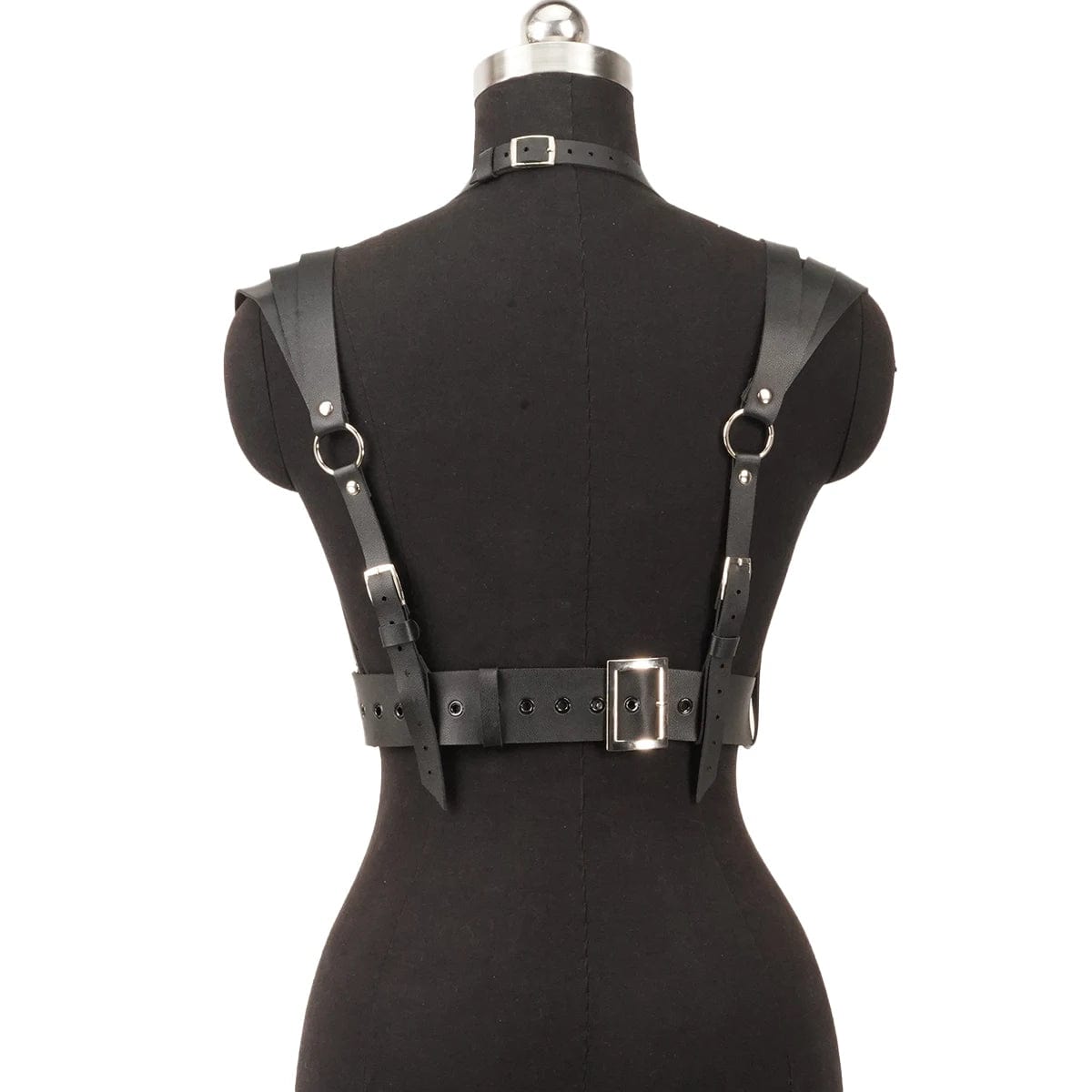 ARMOUR Leather Harness Belt – Adjustable Statement Accessory-Belt-SAINT CHIC