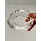 AURA STACK – Sculptural Resin Bangle-bracelet-SAINT CHIC