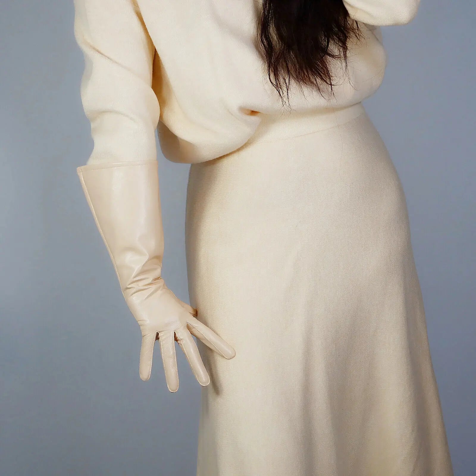 AVENUE Leather Glove-glove-SAINT CHIC