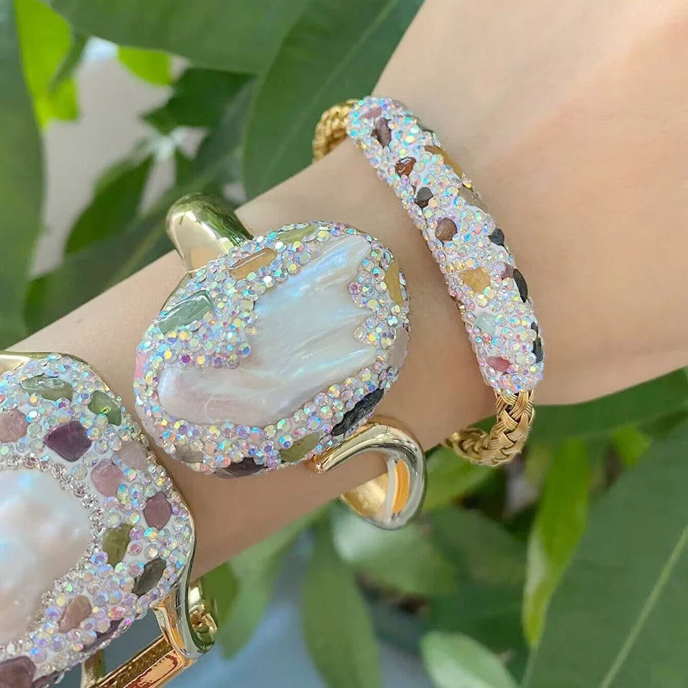 BAROQUE Pearl Ring & Bracelets-body jewelry-SAINT CHIC