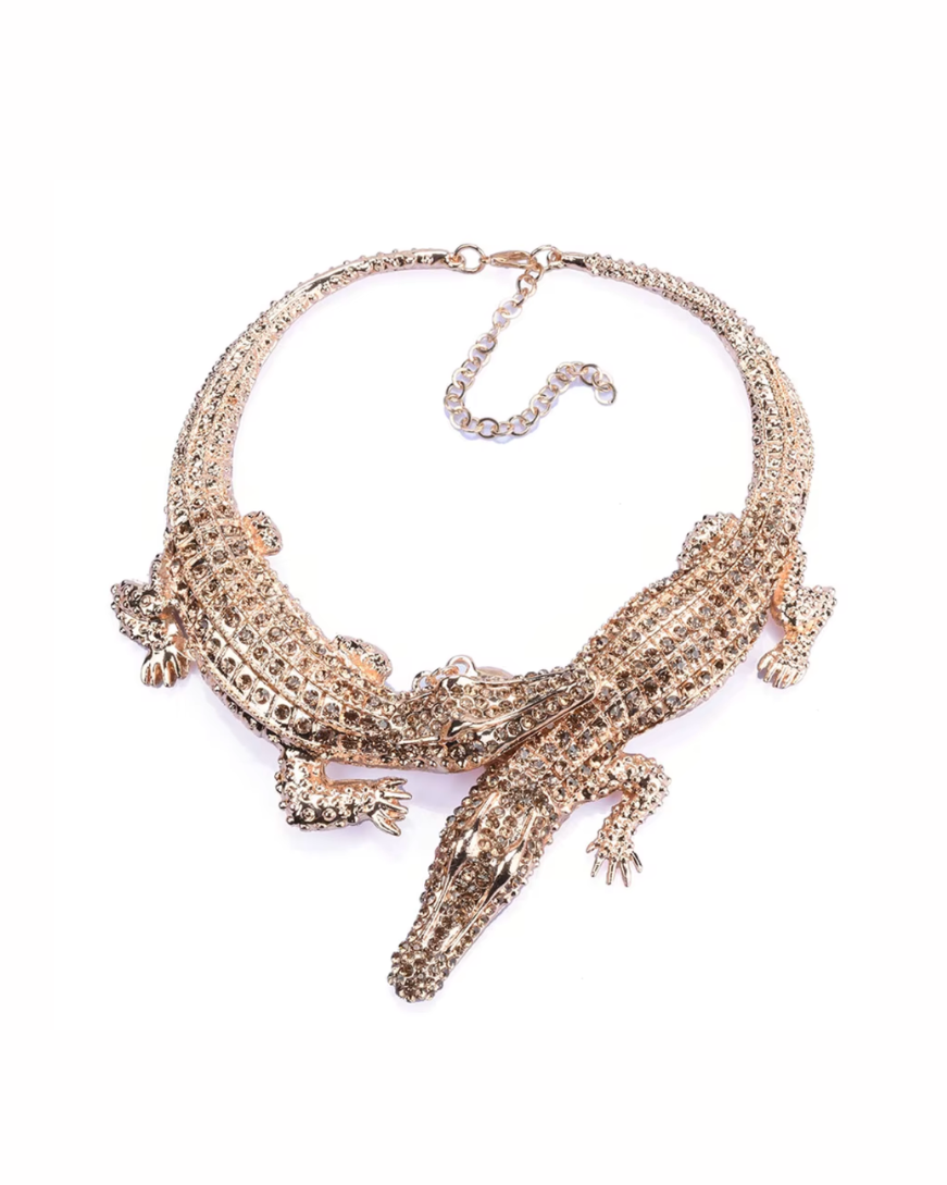BAYOU Collar Necklace-necklace-SAINT CHIC