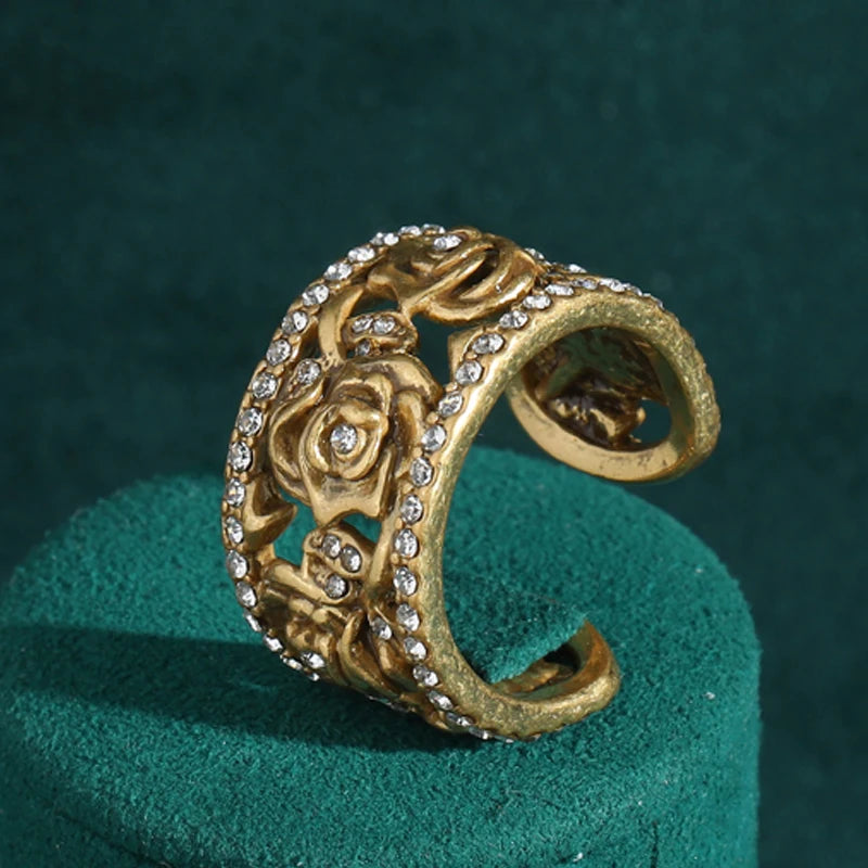 CAMELIA Cocktail Ring-Ring-SAINT CHIC Main image