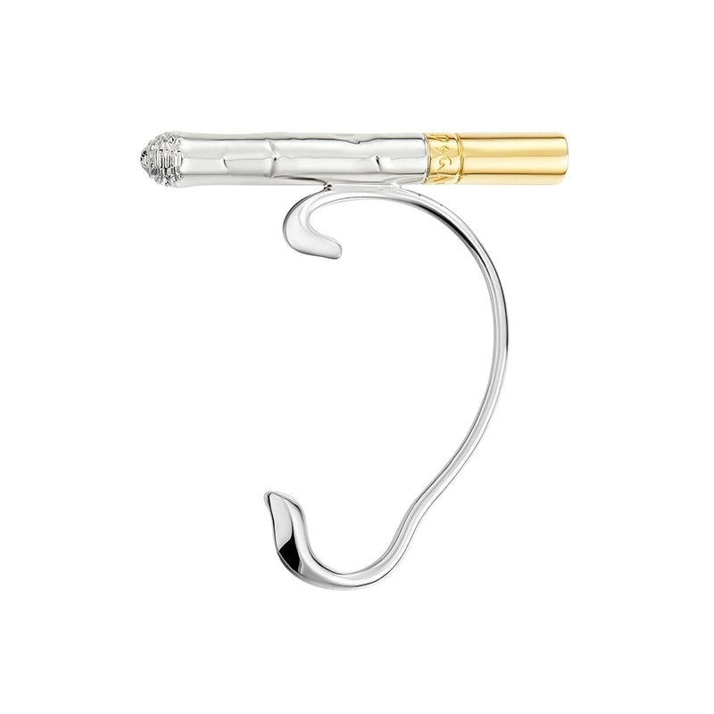 CIG Ear Hook – Sculptural Statement Ear Cuff-earring-SAINT CHIC Main image
