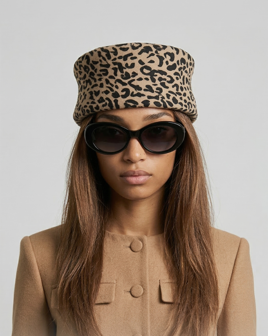 COLETTE Wool Felt Painter Beret-Hat-SAINT CHIC