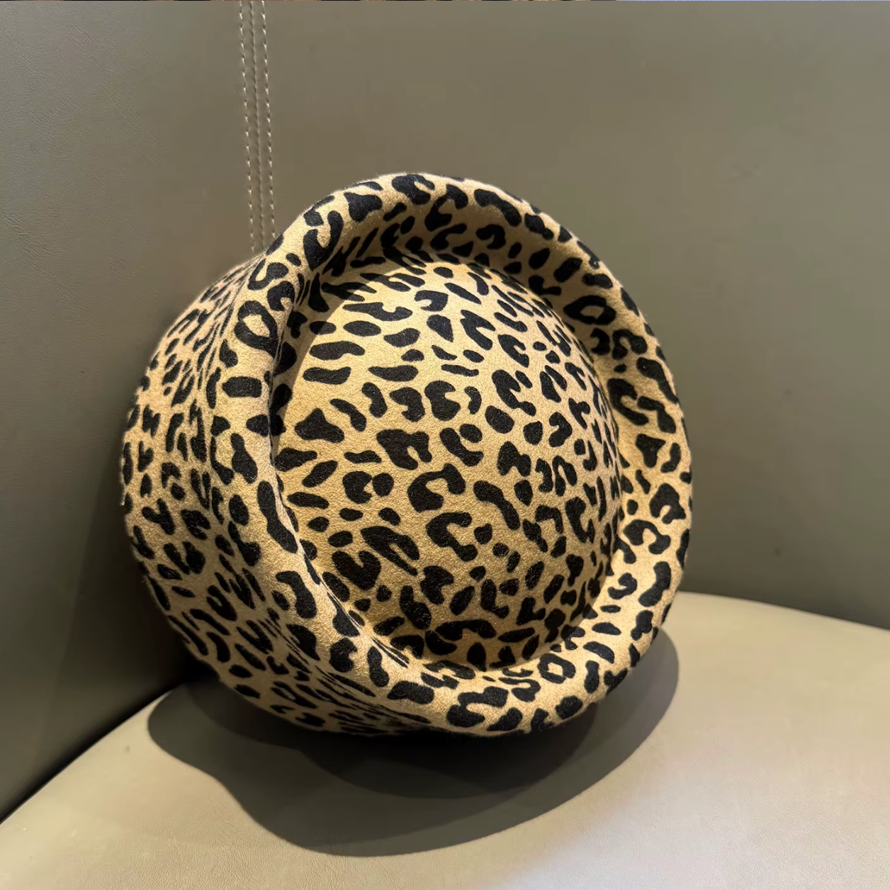 COLETTE Wool Felt Painter Beret-Hat-SAINT CHIC