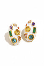 CONFETTI Stud Earrings-earring-SAINT CHIC