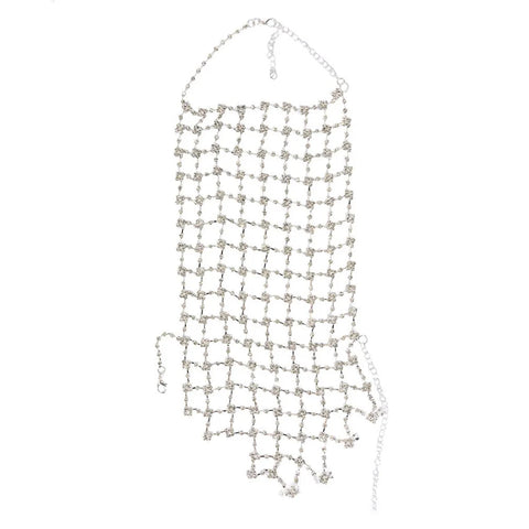 CRYSTAL Mesh Arm Cuff Bracelet