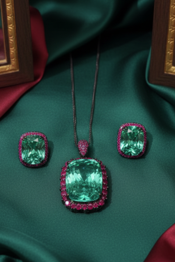 DEBUTANTE Jewelry Set-body jewelry-SAINT CHIC Main image