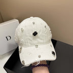 DIAMANTÉ Baseball Cap-hat-SAINT CHIC