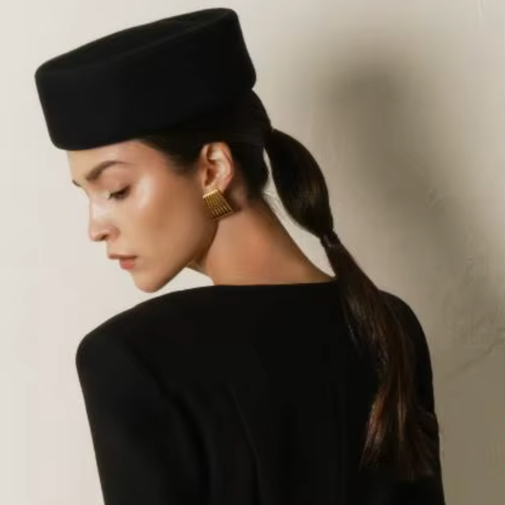 ÉDITH Pillbox Beret Hat Secondary image