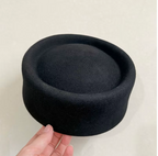 ÉDITH Pillbox Beret Hat-hat-SAINT CHIC