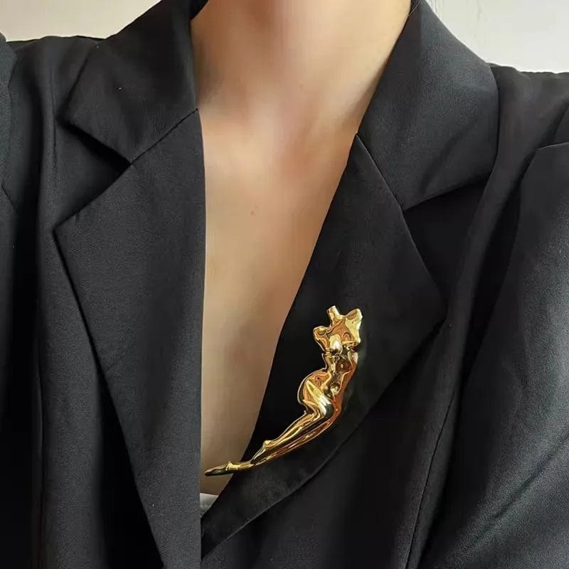 FIGURE Brooch-brooch-SAINT CHIC