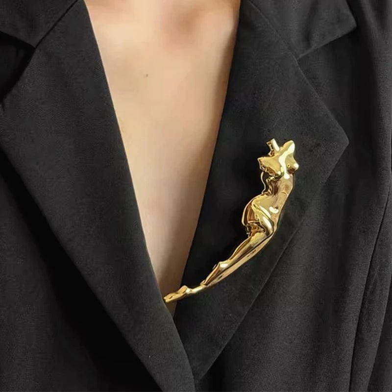 FIGURE Brooch-brooch-SAINT CHIC