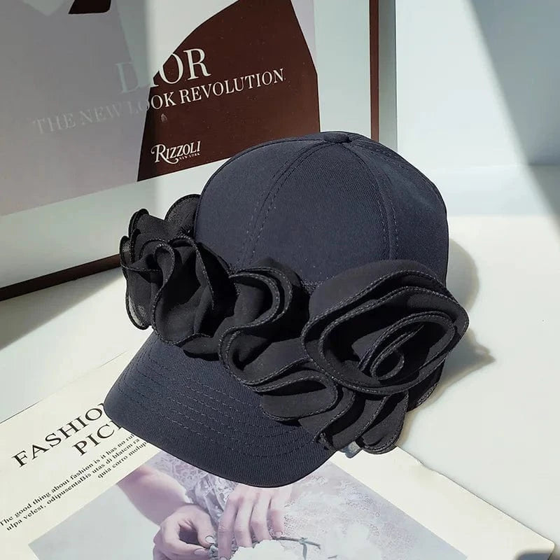 FLORA Baseball Hat-Hat-SAINT CHIC