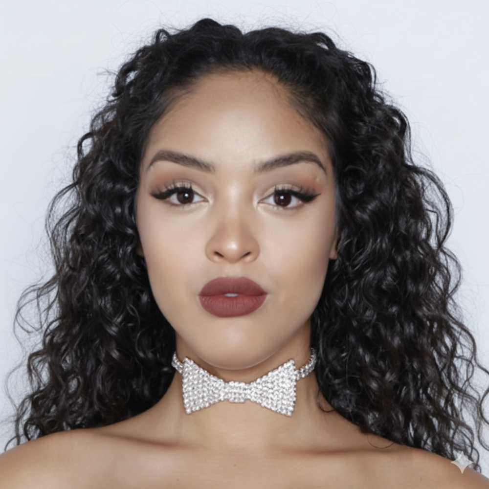 GLIMMER BOW Choker