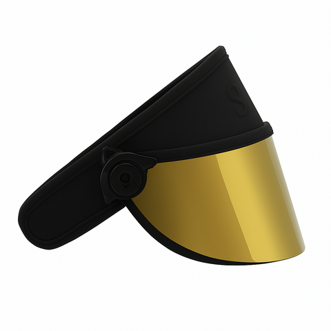 GOLD LENS PAPARAZZI VISOR™ 2.0 Sun Hat
