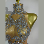 ICE SWAN Mini Dress-dress-SAINT CHIC