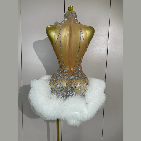 ICE SWAN Mini Dress