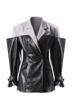 ICONIC Power-Sleeve Blazer-jacket-SAINT CHIC