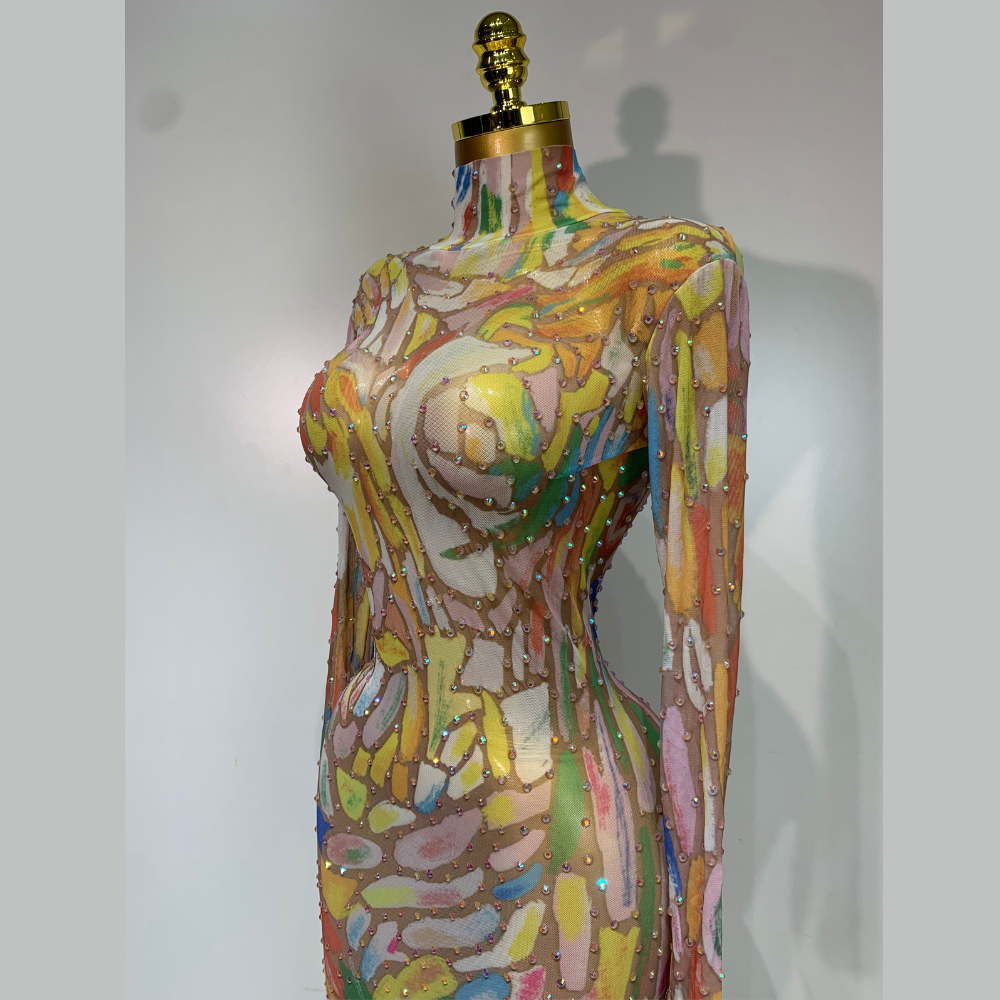 LUCIDA SIRENA Gown-dress-SAINT CHIC Main image