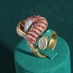 PARADISO Rhinestone Cocktail Ring-ring-SAINT CHIC