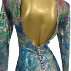 PRISMATIC Maxi Gown-dress-SAINT CHIC
