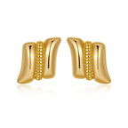 SCULPTURA Vintage Twist Earrings-Earrings-SAINT CHIC