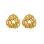 SCULPTURA Vintage Twist Earrings-Earrings-SAINT CHIC