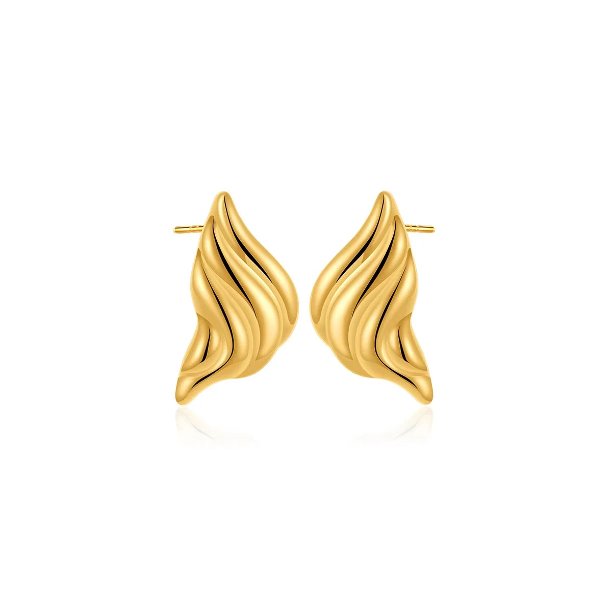 SCULPTURA Vintage Twist Earrings-Earrings-SAINT CHIC