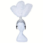 SHOWGIRL Ostrich Feather Headdress-Hair Accessory-SAINT CHIC