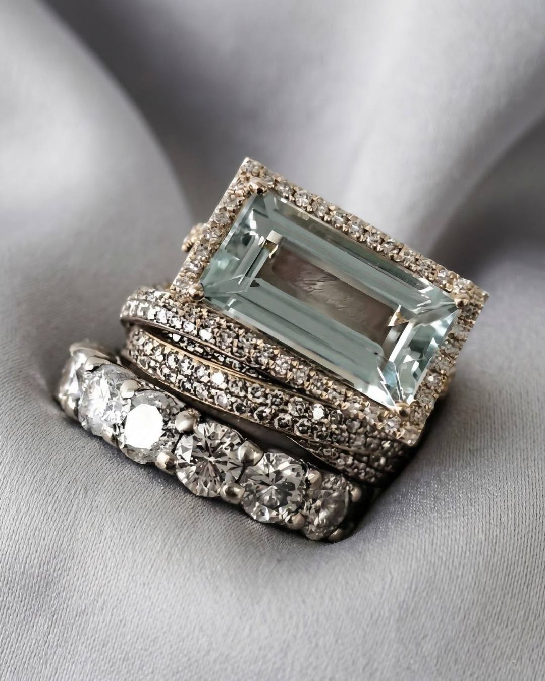 SOCIALITE STACK™ Cocktail Rings-ring-SAINT CHIC Main image