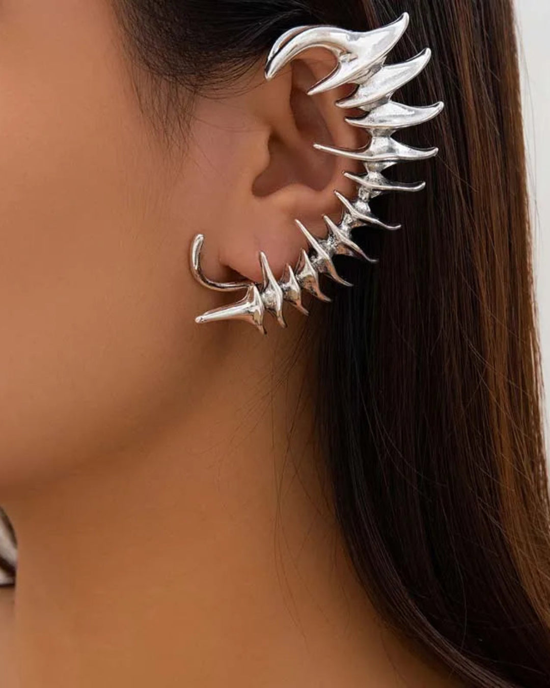 SPIRE Ear Cuff-earring-SAINT CHIC