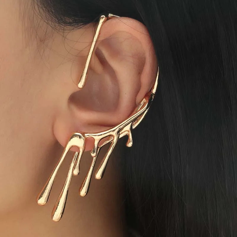 SPIRE Ear Cuff-earring-SAINT CHIC