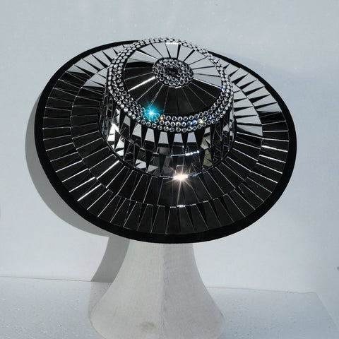 BLACK MIRROR Wide Brim Hat