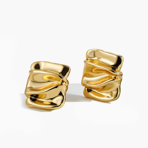 SCULPTURA Vintage Twist Earrings