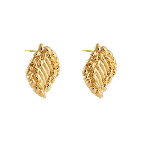 SCULPTURA Vintage Twist Earrings