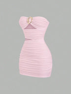 TORQUE Ruched Mini Dress