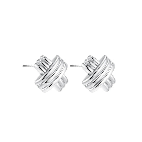 SCULPTURA Vintage Twist Earrings