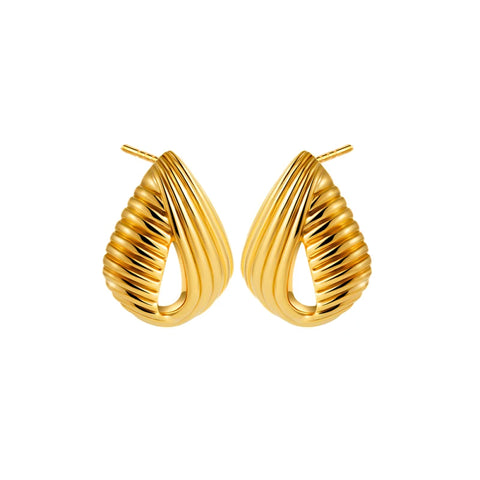 SCULPTURA Vintage Twist Earrings