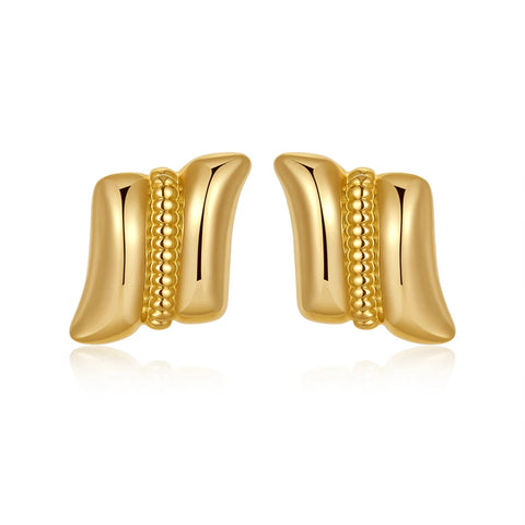 SCULPTURA Vintage Twist Earrings